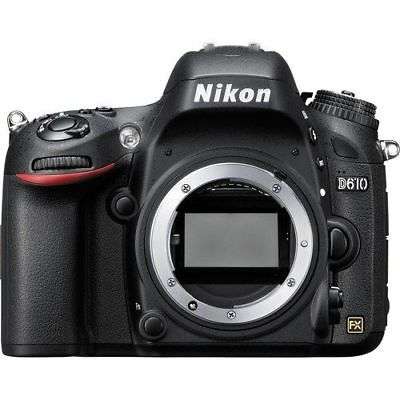 Nikon D610 DSLR Camera Body + AF-S 24-120mm f/4G ED VR Zoom Lens